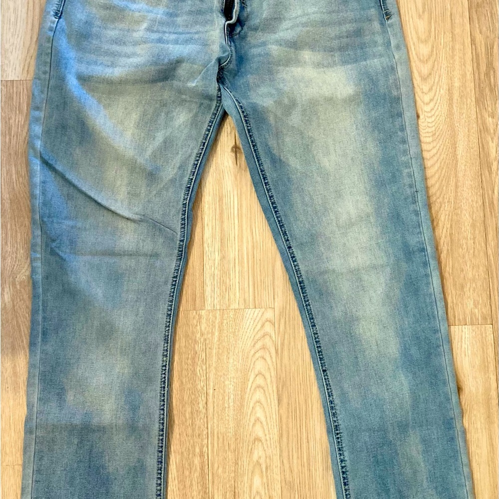 Steve's Jeans Mens Blue Skinny/slim Jeans Size 34/30 stretch fit
